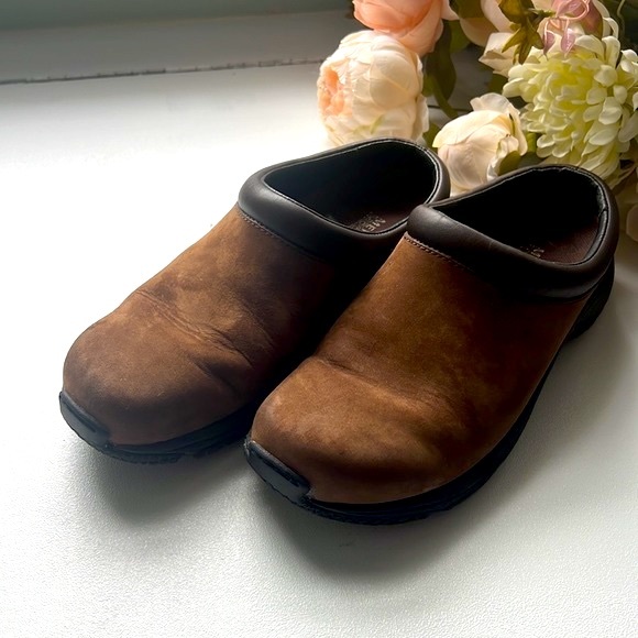 Merrell 6.5 Brown Suede Moc OrthoLite QForm - Picture 8 of 8